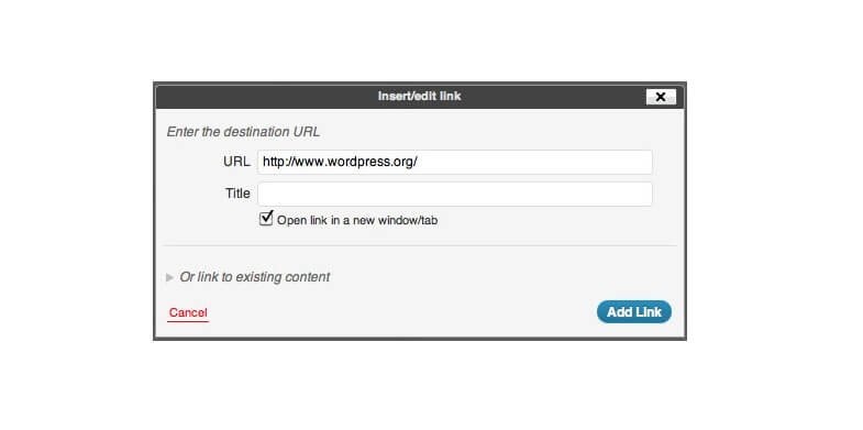 Open link in new windows