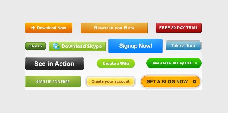 Call to Action button