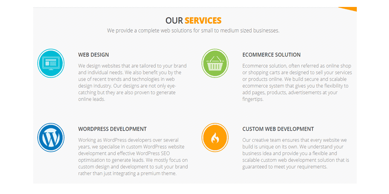 Products and service