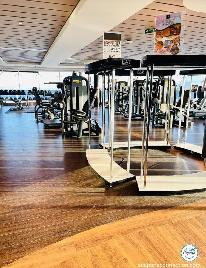 MSC Cruise Review Gym