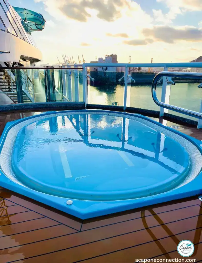 MSC Cruise Review Hot Tub