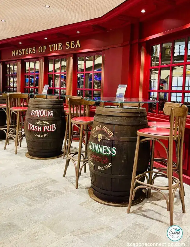 MSC Cruise Review Irish Pub