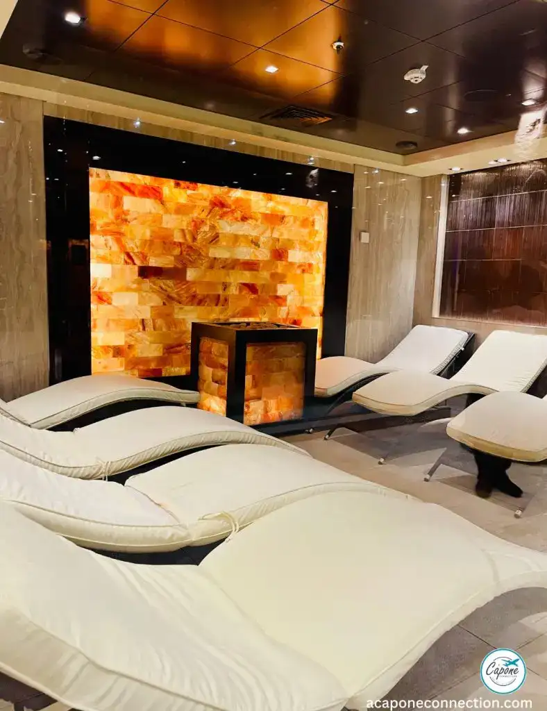 MSC Cruise Review Spa Salt Room