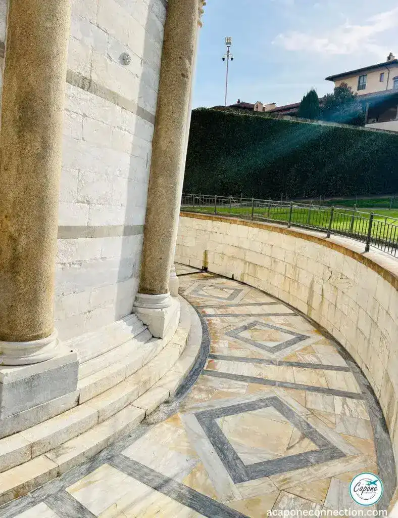 Leaning Tower of Pisa sunk