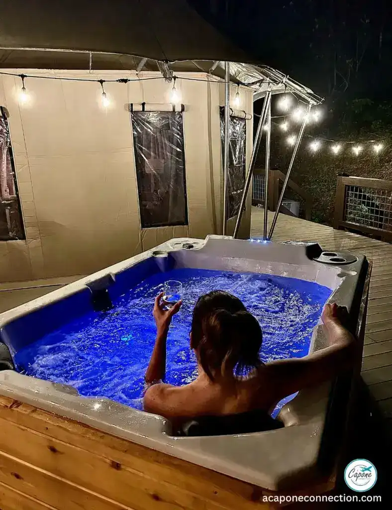 Best Glamping in NC with Hot Tub