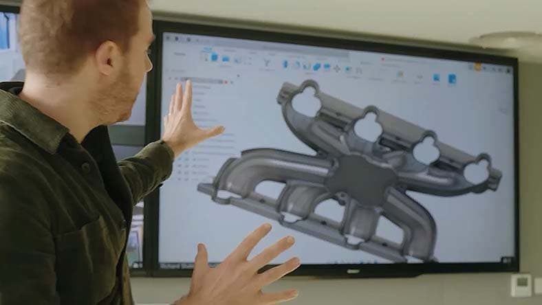 Tehnician prezinta AutoCAD