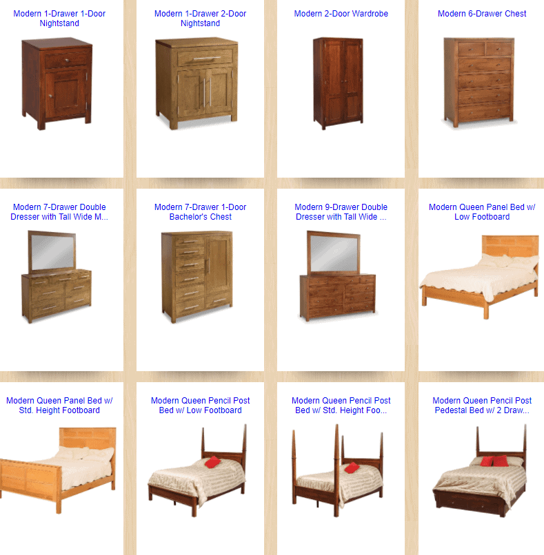 bedroom furniture in Raleigh at barstools & dinettes
