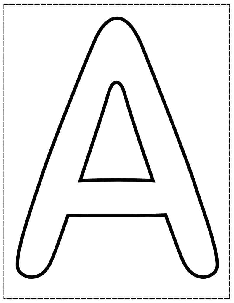 large capital A