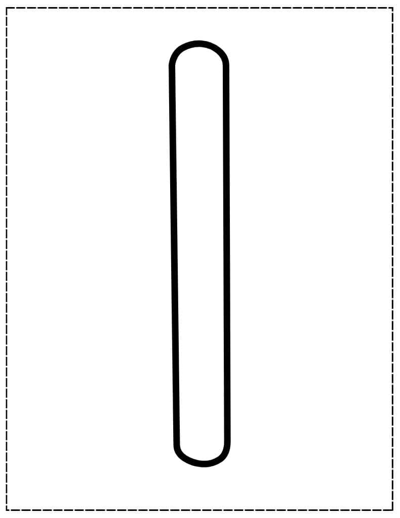 large lowercase l bubble letter