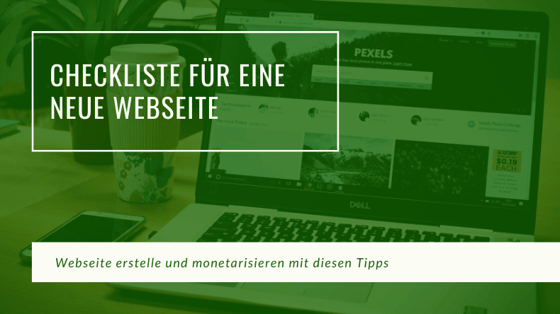 Checkliste für eine neue Webseite