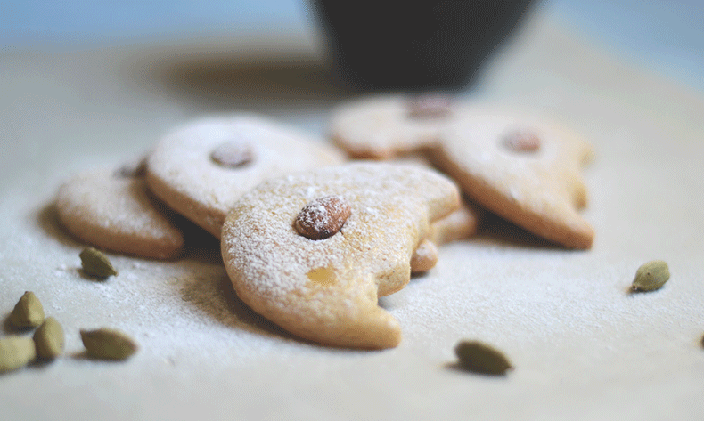 Best cardamom butter cookies recipe