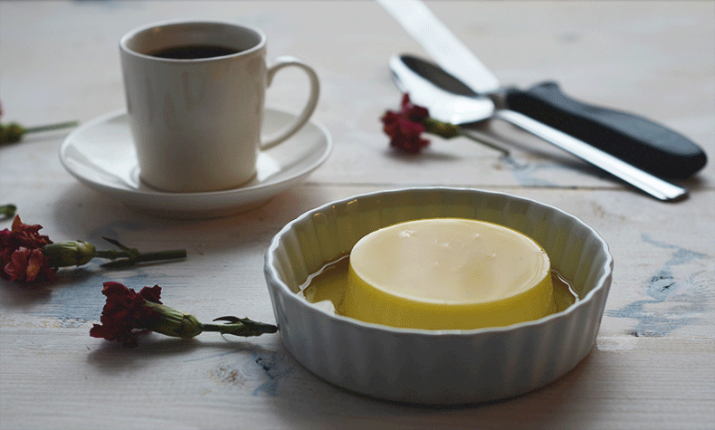 Orange caramel flan recipe