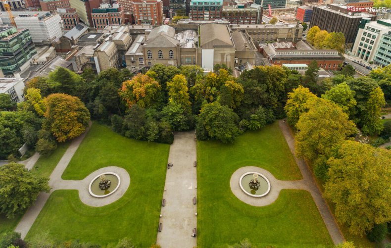 Los jardines de Iveagh en Dublin