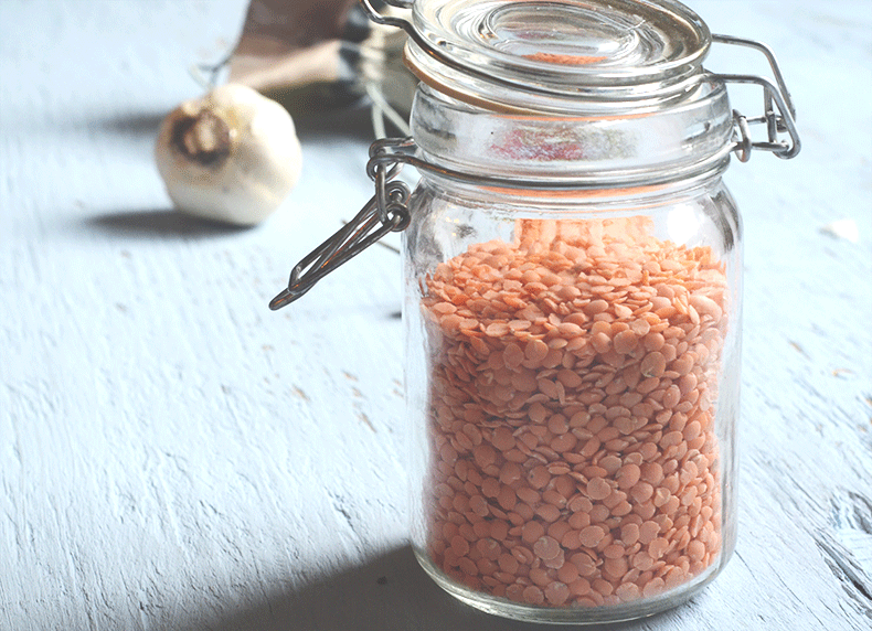 Indian style lentils recipe