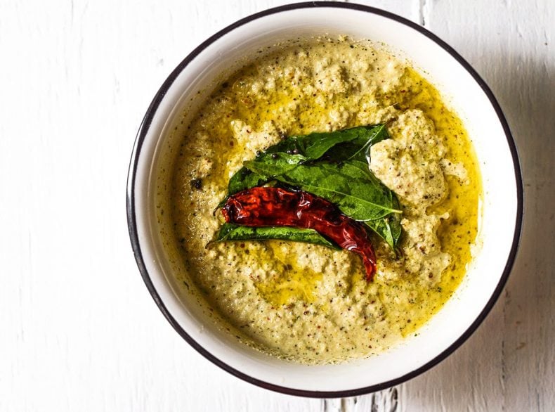 Spicy coconut chutney recipe