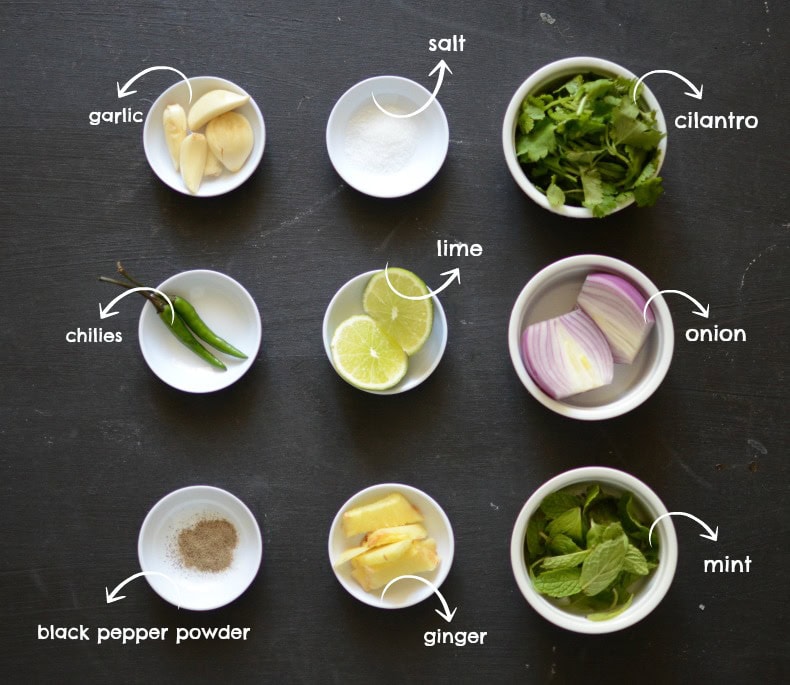 list of ingredients for fish fry Bengali style