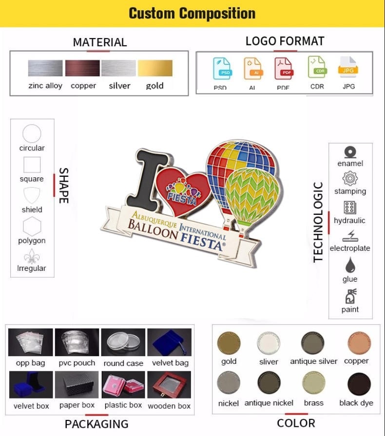 custom make pins
