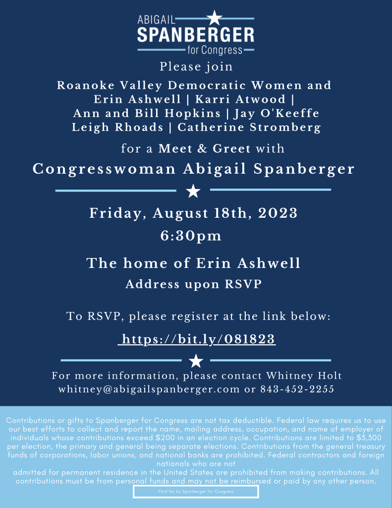Spanberger 08.18.23 Event