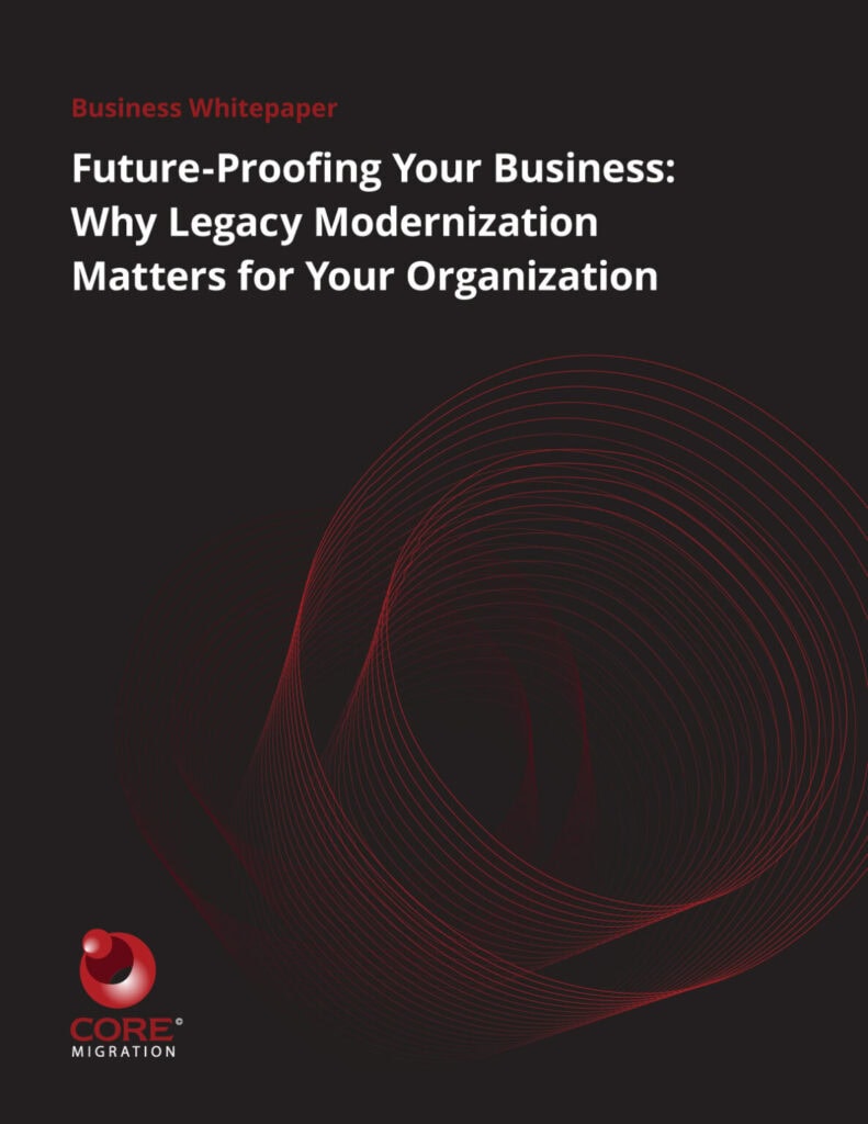 Future-Proofing Your Business: Why Legacy Modernization Matters for Your Organization book cover