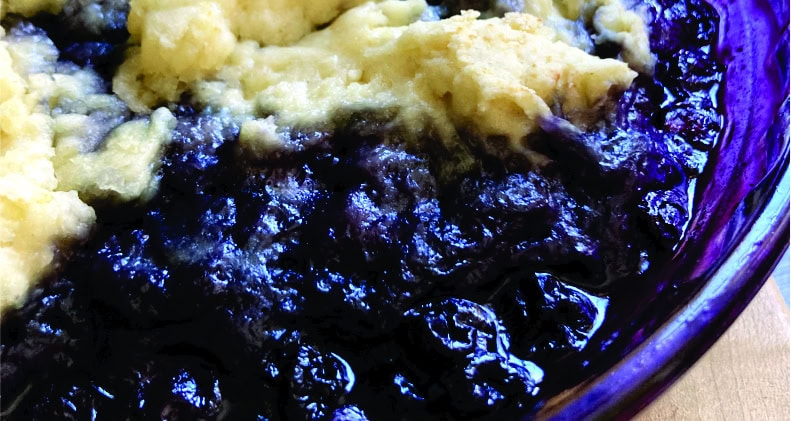 Recipe: BLUEBERRY GRUNT by Olive Cassidy