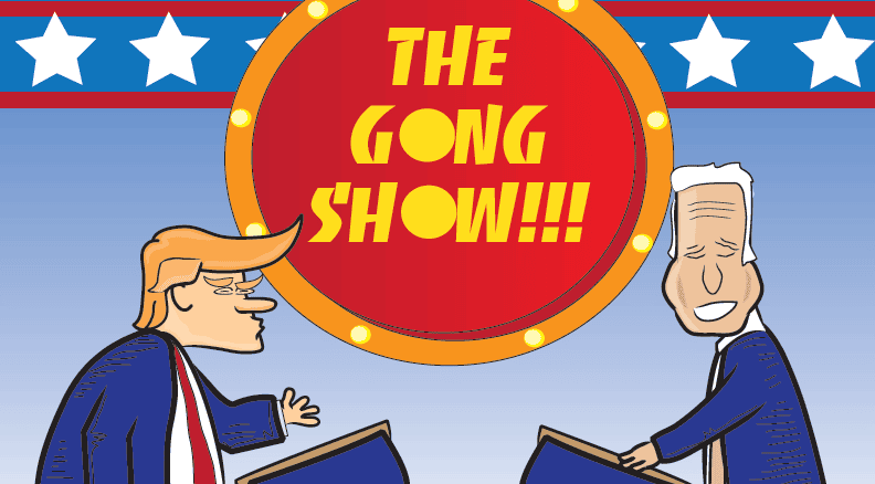 Views from the 6ix: U.S. election debate cartoon