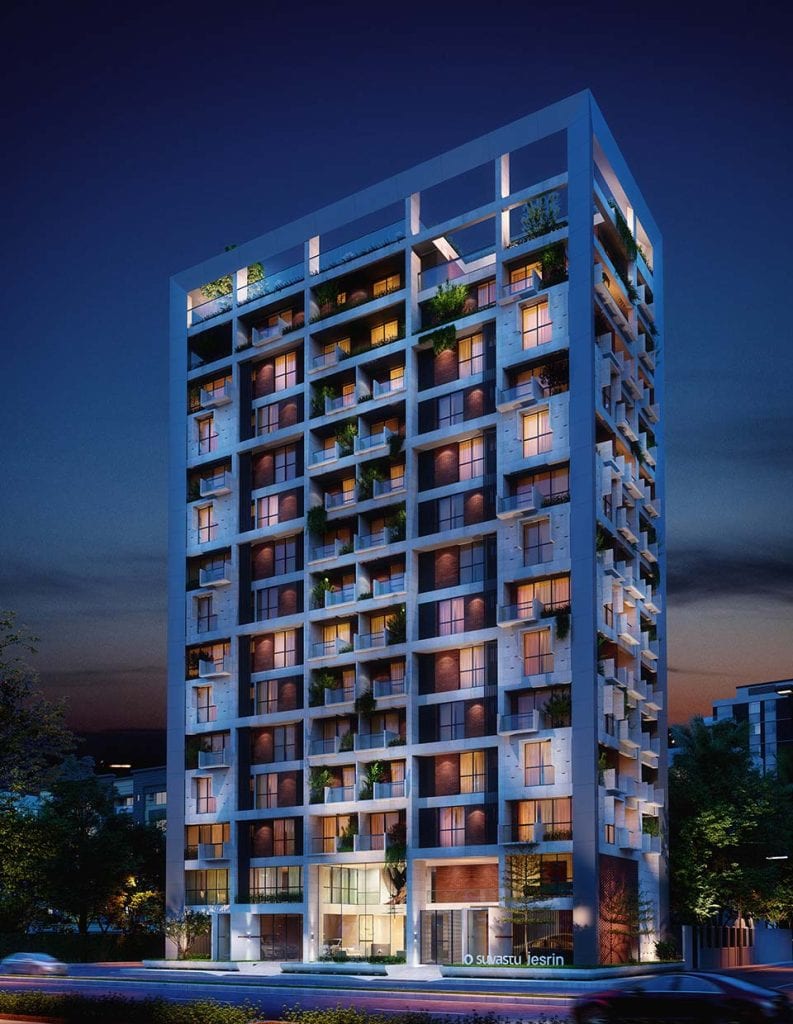 flats for sale in Bashundhara R/A - Suvastu Jesrin