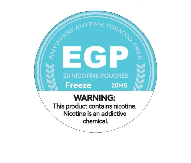 EGP Nicotine Pouches Freeze 20mg