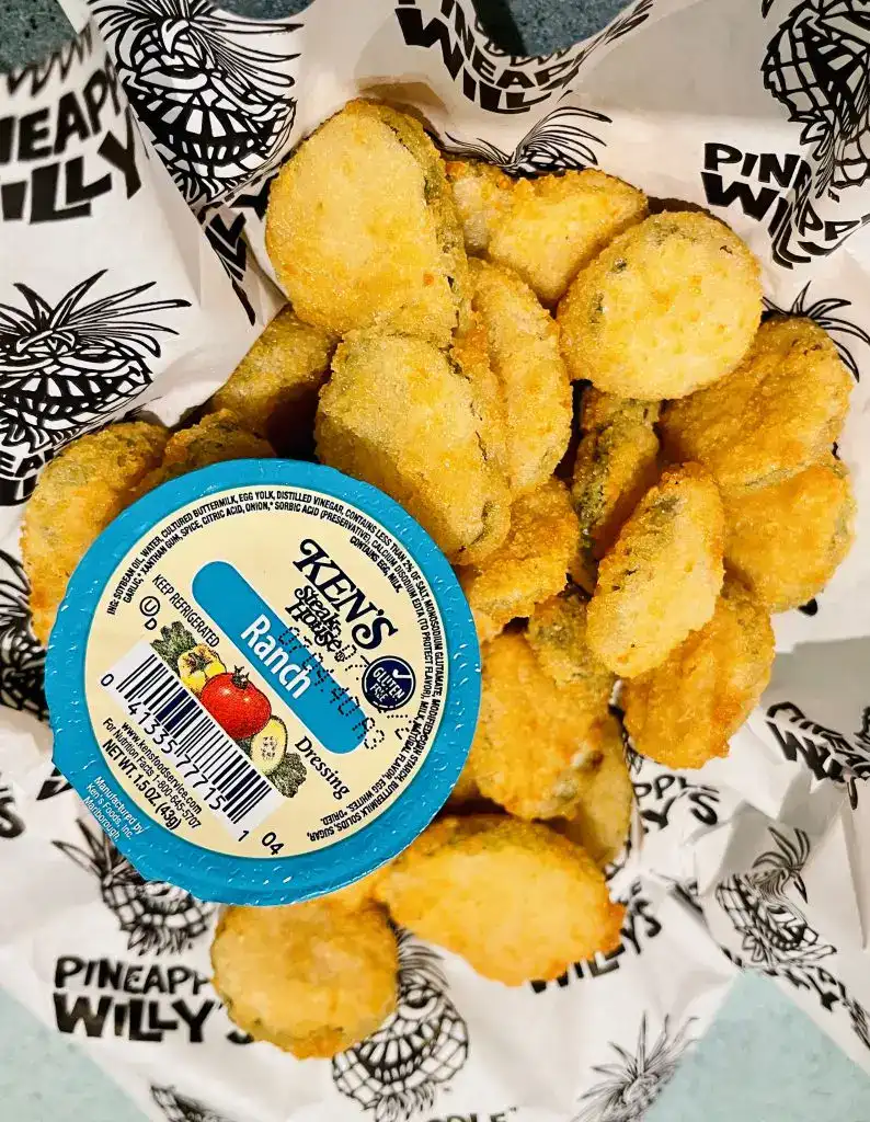 Pineapple Willy's pickles Restaurants in Panama City Beach