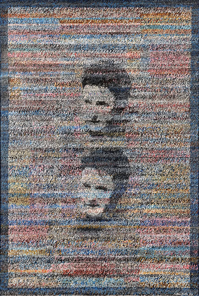 Matta ma famille (1984) 195x130cm