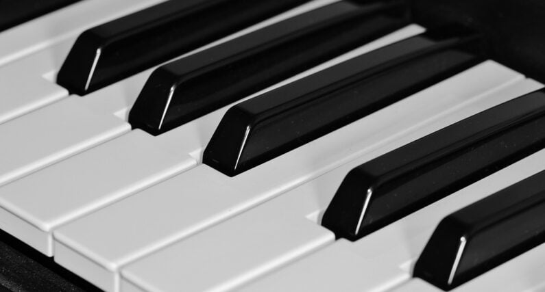 ピアノの鍵盤