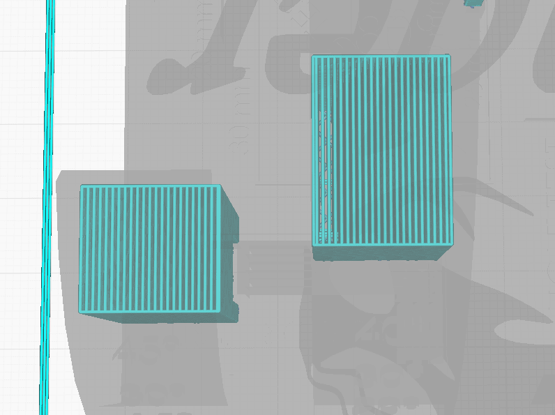 cura 60% support density example