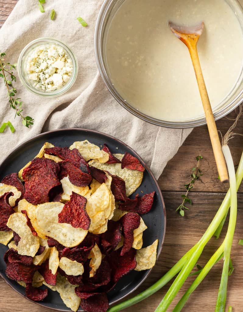 ingredients for blue cheese sauce