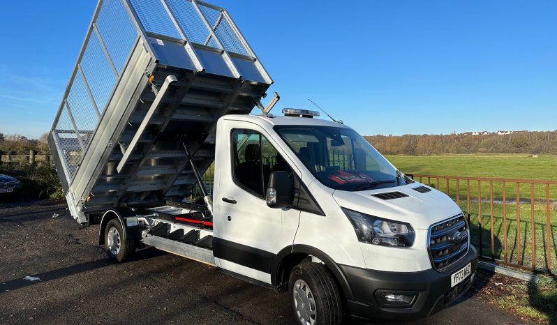ELECTRIC FORD TRANSIT CAGED TIPPER WITH TAIL LIFT