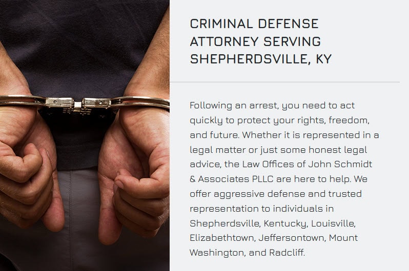 criminal-defense bottom page block John Schmidt & Associates PLLC