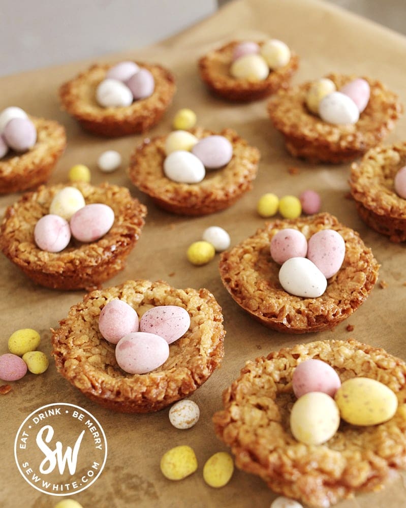 mini egg flapjacks