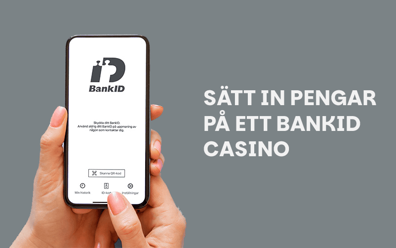 Sätt in pengar på BankID casinon
