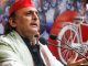 Akhilesh Yadav lashed out at the Shankaracharya controversy