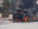 Moving Car Turns into a 'Ball of Fire' Near Jaigurudev Ashram
