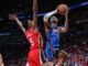 OKC ends Pels’ season, to play Wolves for 8-seed