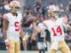 49ers’ Darnold wins QB2 battle; Lance in limbo