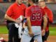 Angels’ Silseth taken to hospital after exiting start
