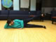 Side-lying leg raise exercise for gluteus medius strengthening