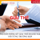 Hướng dẫn đăng ký giải thể doanh nghiệp với từng trường hợp