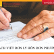 Cách làm đơn xin ly hôn đơn phương mới nhất