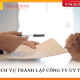 Dịch vụ thành lập công ty uy tín tại TP.HCM