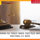 Trình tự thực hiện thủ tục đơn phương ly hôn