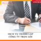 thành lập công ty trọn gói