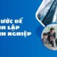 Các bước để thành lập doanh nghiệp