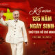 Chúc mừng sinh nhật Bác Hồ kính yêu.