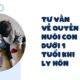 Tư vấn về quyền nuôi con dưới 1 tuổi khi ly hôn